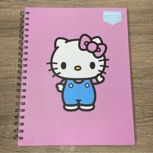Hello Kitty Pink Spiral Notebook 160 NEW